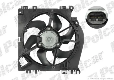 Вентиляторы радиаторов POLCAR 601623W1