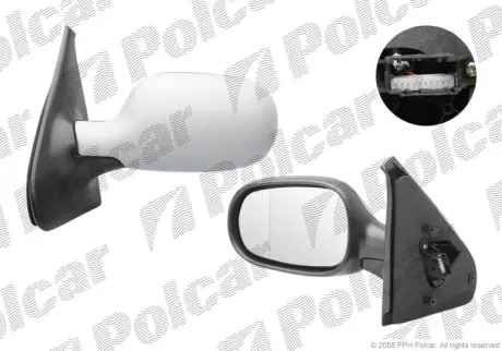 Зеркало внешнее POLCAR 6016515E