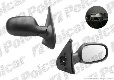 Зеркало внешнее POLCAR 6016524E