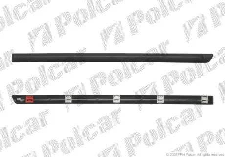 Накладка двери POLCAR 60190041