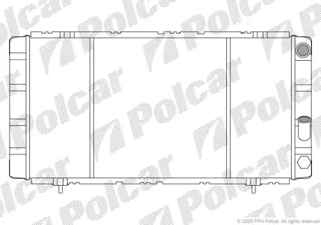 Радиаторы охлаждения POLCAR 602108-3