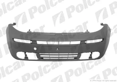 Бампер передний POLCAR 602607-6