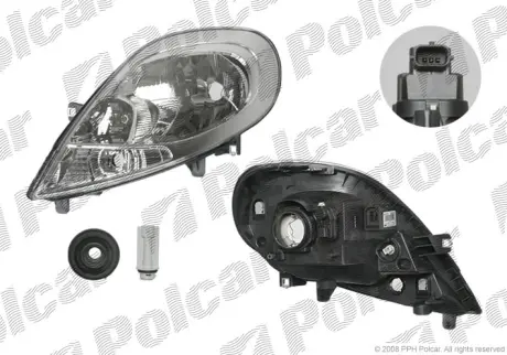 Фара основная POLCAR 6027101V