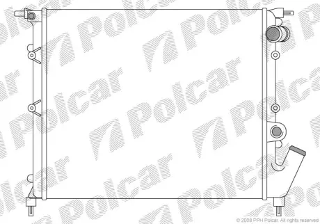 Радиаторы охлаждения POLCAR 603108-3