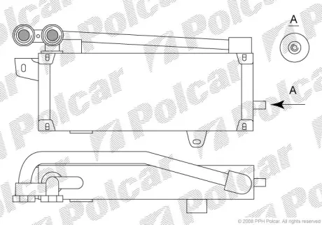 Радиаторы масла POLCAR 6033L83X