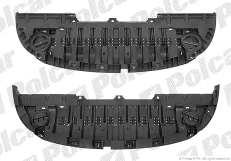 Защита бампера нижняя POLCAR 603534-5