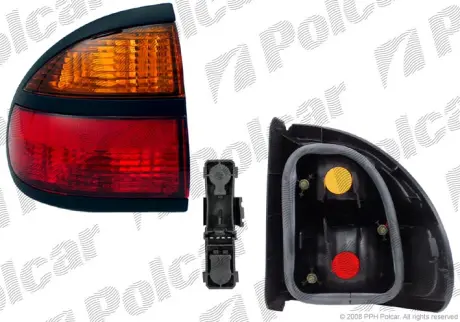 Фонарь задний POLCAR 603687-E