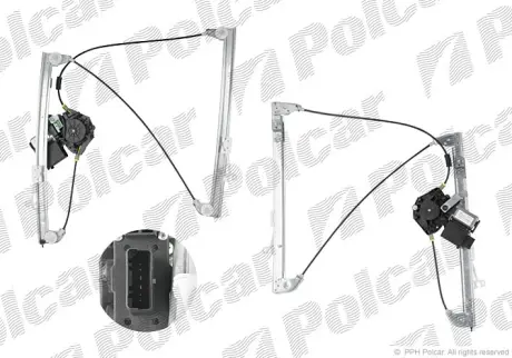 Стеклоподъемник электрический с мотором POLCAR 6037PSE2