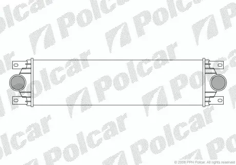 Радиаторы воздуха (Интеркулеры) POLCAR 6041J8-1
