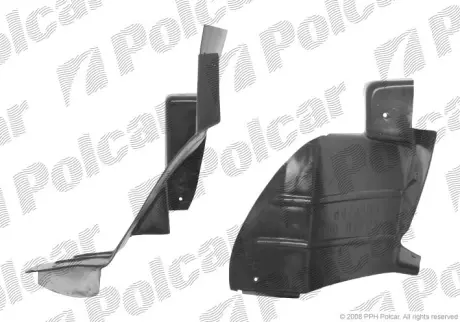 Подкрылок POLCAR 6042FP-2