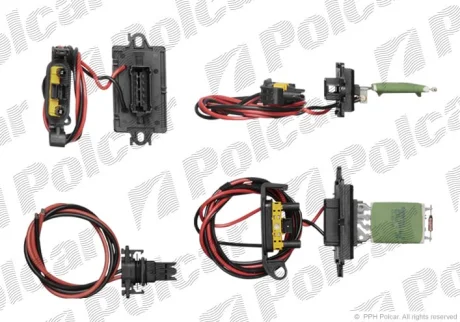 Резистор кондиционера POLCAR 6055KST1X