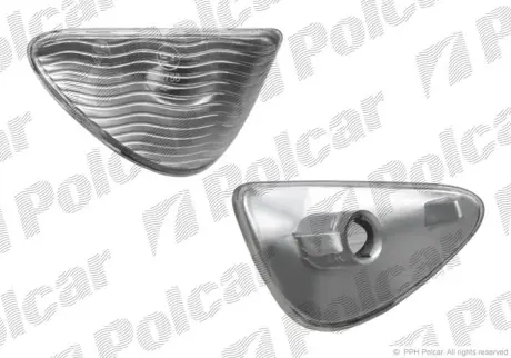 Боковой указатель поворота в зеркале POLCAR 6056196E