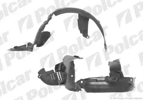 Подкрылок POLCAR 6059FL1X
