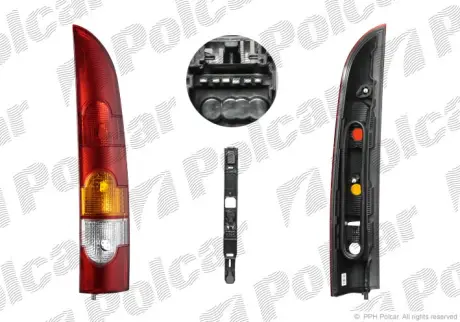 Ліхтар задній POLCAR 606188