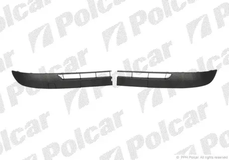 Накладка бампера POLCAR 606207-4