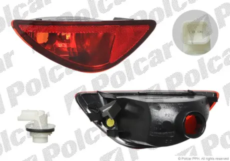 Фара противотуманная задняя POLCAR 606497-E
