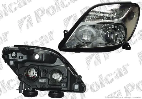 Фара основная POLCAR 607009-E
