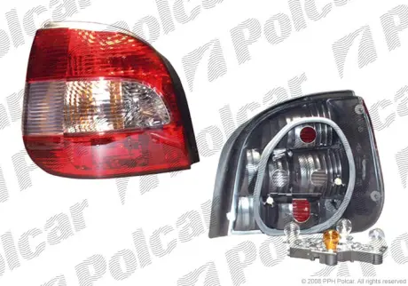 Фонарь задний POLCAR 607088-E