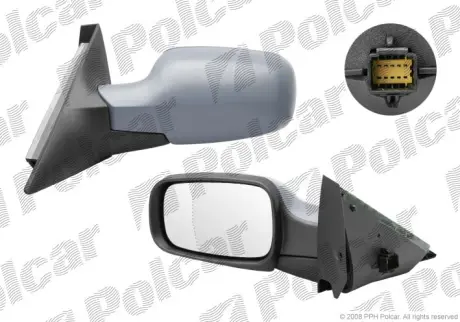 Зеркало внешнее POLCAR 6071525E