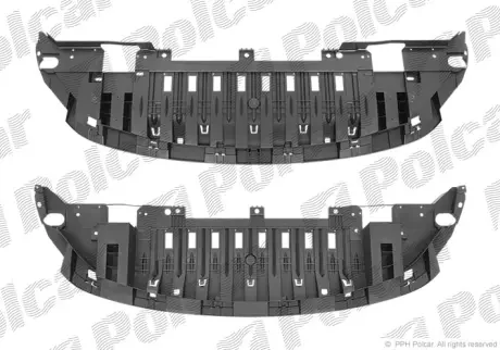 Защита бампера нижняя POLCAR 607334-5