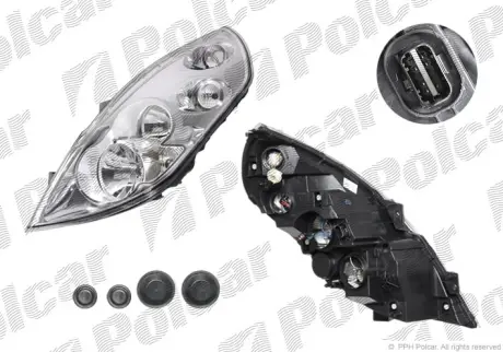 Фара основная POLCAR 60N109-E