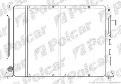 Радиаторы охлаждения POLCAR 634008-1