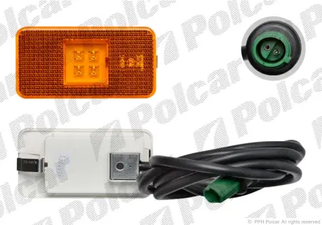 Указатель поворота боковой POLCAR 6603195E