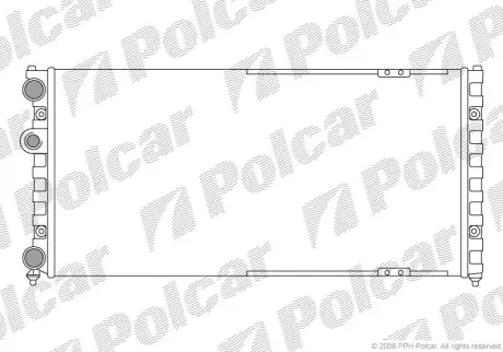 Радиаторы охлаждения POLCAR 671308-5