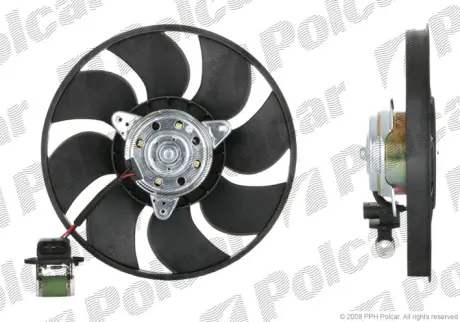Вентилятор без кожуха POLCAR 671423U2