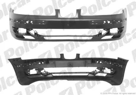 Бампер передний POLCAR 6722071J