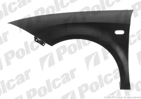 Крыло переднее POLCAR 672601-J