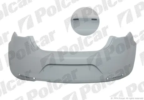 Бампер задний POLCAR 672696