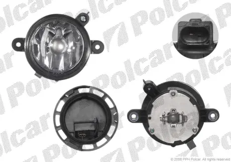 Фара противотуманная передняя POLCAR 6730290E