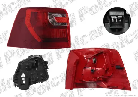 Фонарь задний POLCAR 675288-V