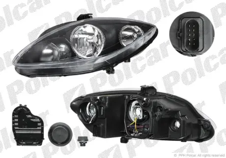 Фара основная POLCAR 6755100E