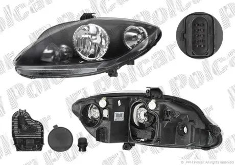 Фара основная POLCAR 6755103E