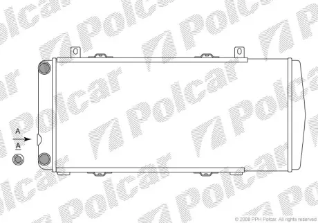 Радиаторы охлаждения POLCAR 691008-2