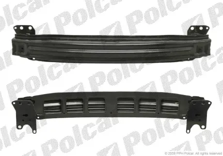 Підсилювач бампера Skoda FABIA, 2000-2007 POLCAR 691307-3
