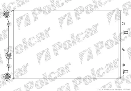 Радиаторы охлаждения POLCAR 691308-2