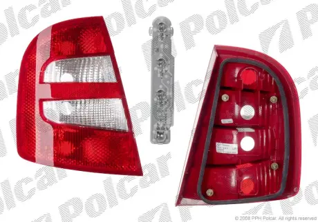 Фонарь задний POLCAR 6913880E