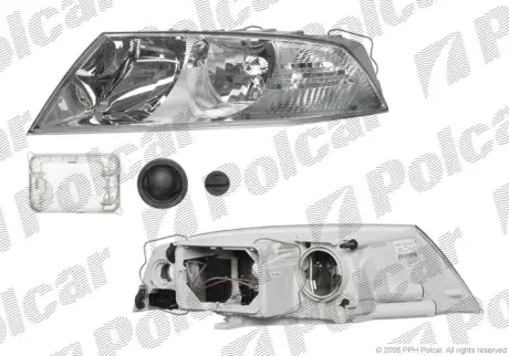 Фара основная POLCAR 692209-T