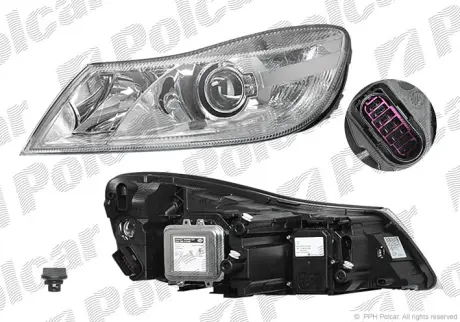 Фара основная POLCAR 6923091H