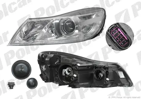 Фара основная POLCAR 692310-H