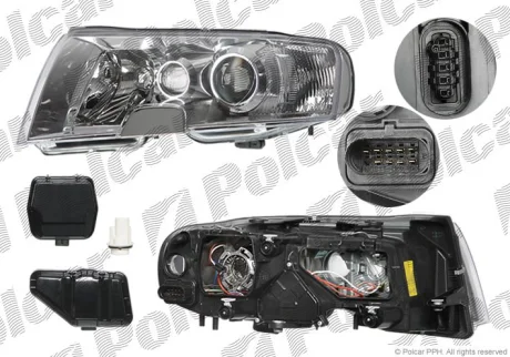Фара основная POLCAR 6925092E