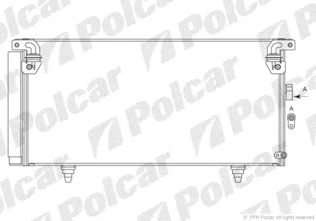 Радиаторы кондиционера POLCAR 7208K82K