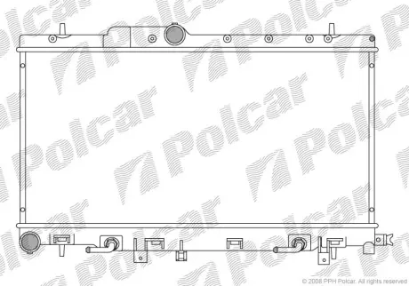 Радиаторы охлаждения POLCAR 721208-4