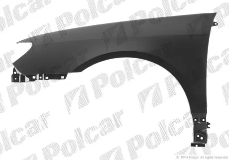 Крыло переднее POLCAR 721402-2