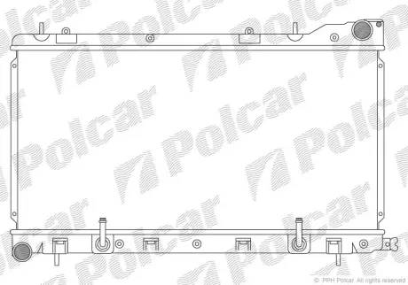 Радиаторы охлаждения POLCAR 723908-3