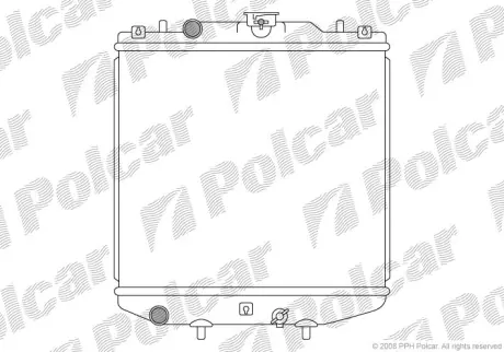 Радиаторы охлаждения POLCAR 741108-1