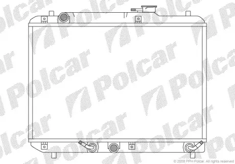 Радиаторы охлаждения POLCAR 741208-2